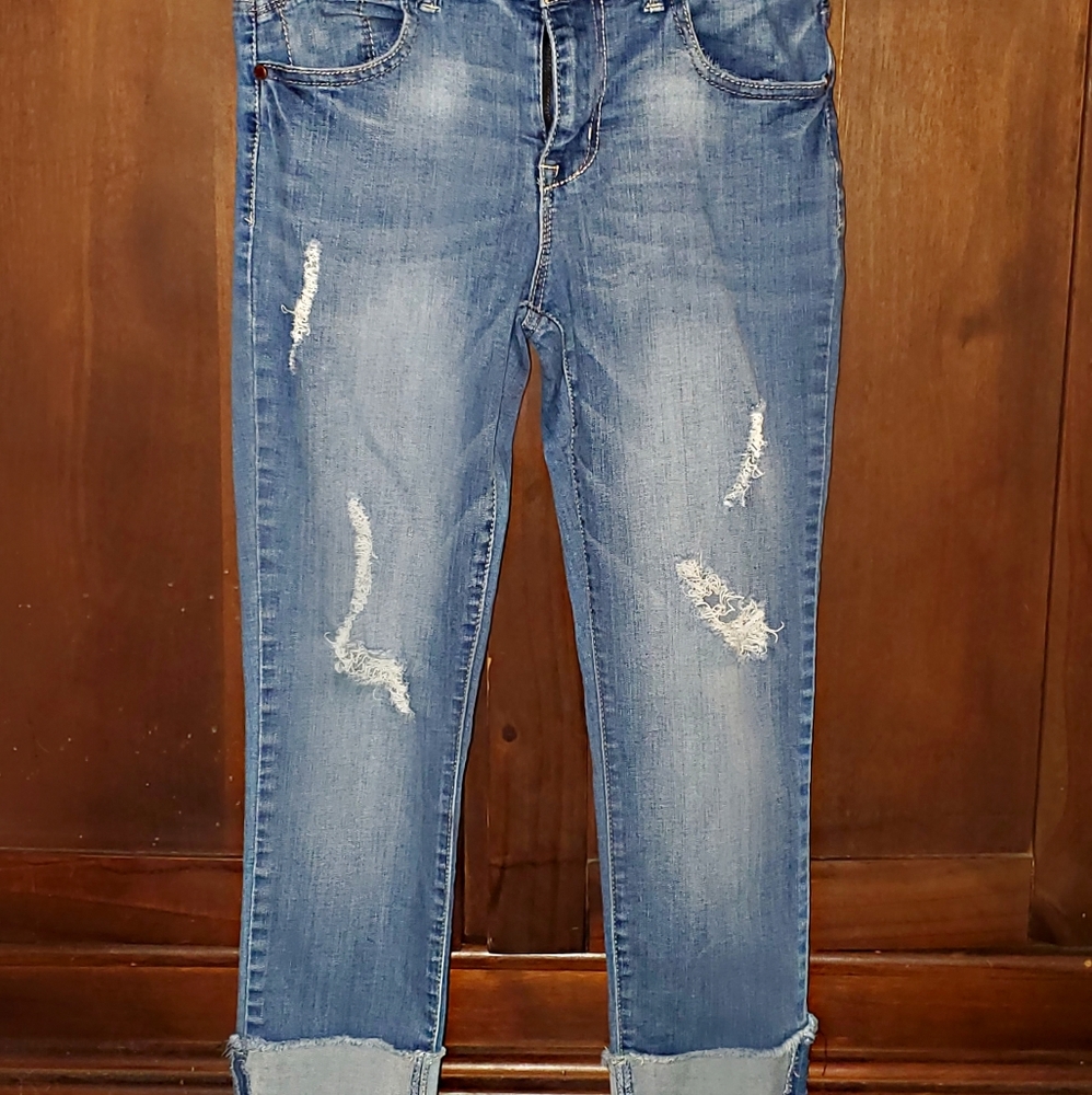 Womens cropped jeans sz 6